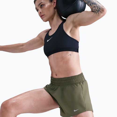 Pantaloncini da donna Nike One Dri-Fit 3" medium olive