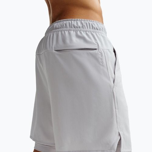 Pantaloncini uomo Nike Unlimited 2in1 Dri-Fit 7" grey fog/grey fog/black/grey fog