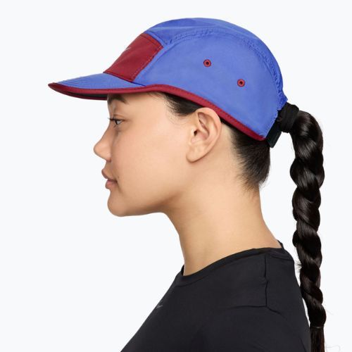 Cappellino con visiera Nike Dri-Fit Fly sapphire/team crimson/hydrogen blue