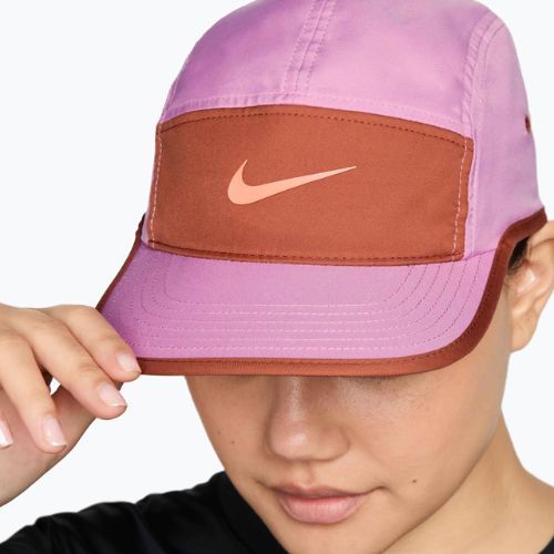 Berretto con visiera Nike Dri-Fit Fly light magenta/dusty peach/orange frost