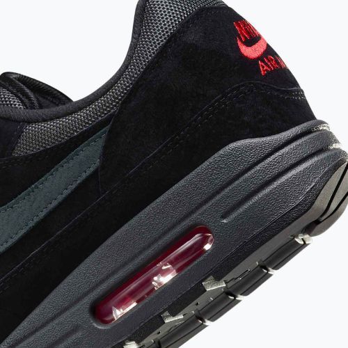 Scarpe da uomo Nike Air Max 1 black/university red/anthracite