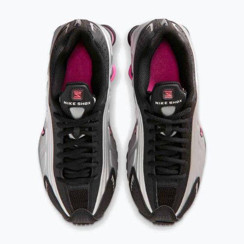 Scarpe Nike Shox R4 black/pinksicle/metallic silver