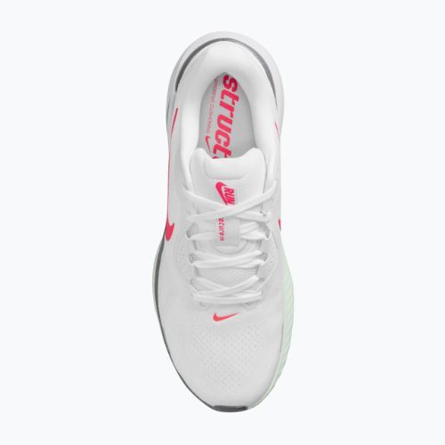 Scarpe running uomo Nike Structure 26 white/medium ash/bright crimson