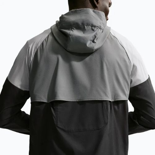 Giacca da running da uomo Nike Impossibly Light Windrunner smoke grey/wolf grey/black