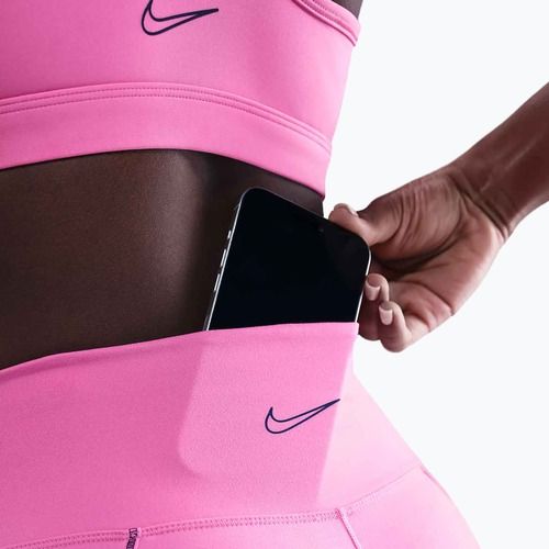Leggings da donna Nike One High-Waisted playful pink