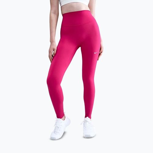 Leggings donna Nike One Seamless Front rush pink/white