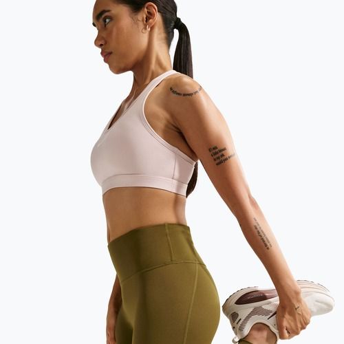 Leggings running donna Nike Tempo High-Waisted 7/8 olive flak