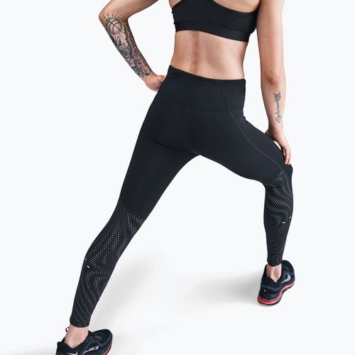 Leggings da running donna Nike Tempo Flash High-Waisted 7/8 black