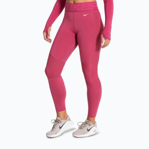 Leggings da allenamento donna Nike Pro High-Waisted sweet beet/white