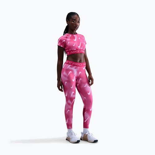 Leggings da allenamento donna Nike Pro Mid-Rise 7/8 Rush Pink/Pink Foam/White