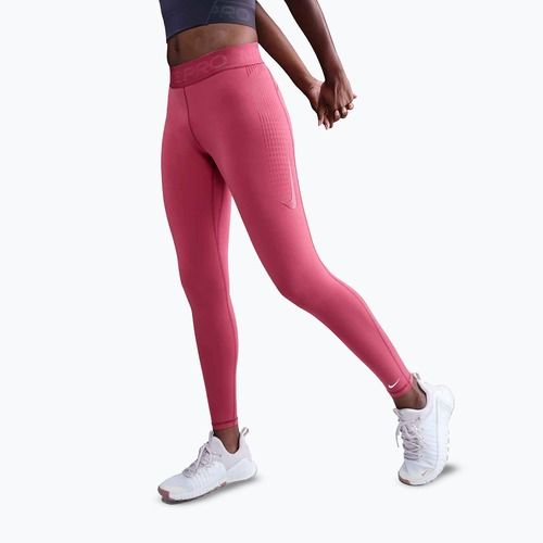 Leggings da allenamento donna Nike Pro Mid-Rise sweet beet/white