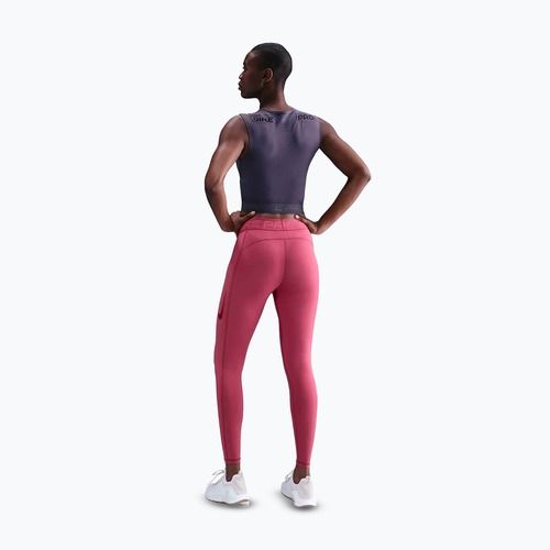 Leggings da allenamento donna Nike Pro Mid-Rise sweet beet/white