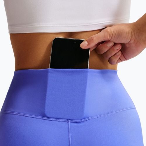 Leggings donna Nike One Seamless Front High-Waisted sapphire/white