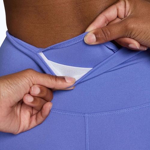 Legginsy damskie Nike One Seamless Front High-Waisted sapphire/white