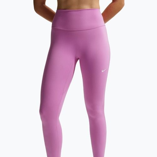 Leggings donna Nike One Seamless Front High-Waisted light magenta/white