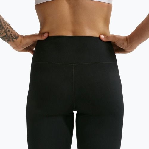 Legginsy damskie Nike One Seamless Front High-Waisted black/white