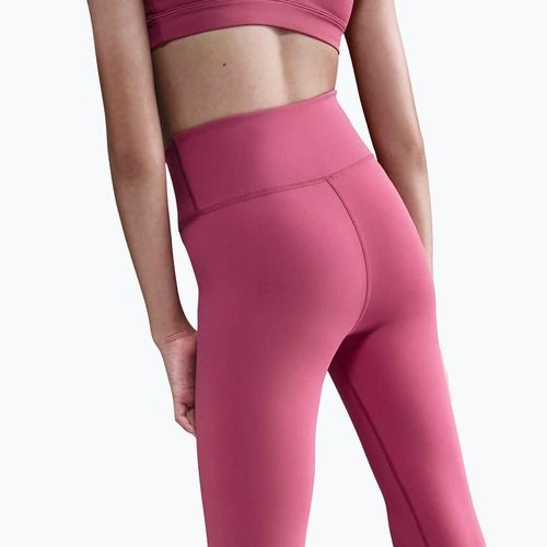 Leggings bambini Nike One Dri-Fit High-Waisted sweet beet/white