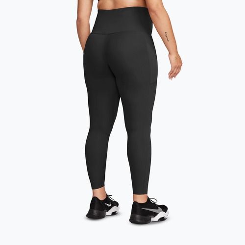 Leggings sportivi da donna Nike One Maternity High-Waisted 7/8 black/white