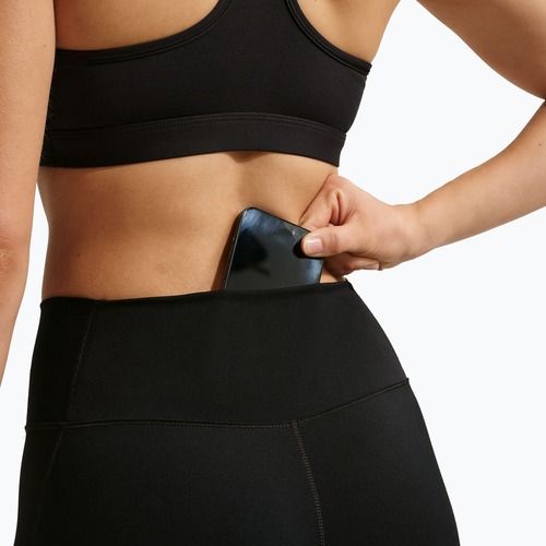 Leggings sportivi da donna Nike One High-Waisted 7/8 black/white