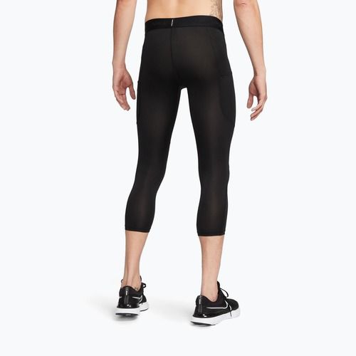 Leggings da allenamento uomo Nike Pro Dri-Fit 3/4 Tight Fitness black/white