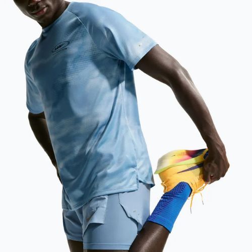 Pantaloncini da corsa uomo Nike Stride Dri-Fit Hybrid 5" work blue