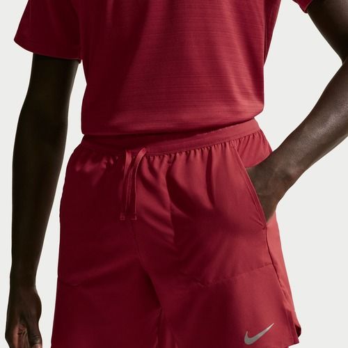 Pantaloncini da running da uomo Nike Stride Dri-Fit Brief-Lined 7" team crimson