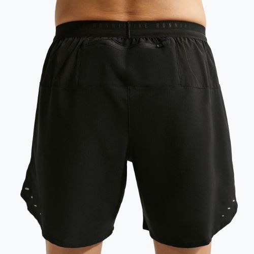 Pantaloncini da running da uomo Nike Stride Dri-Fit Brief-Lined 7" black