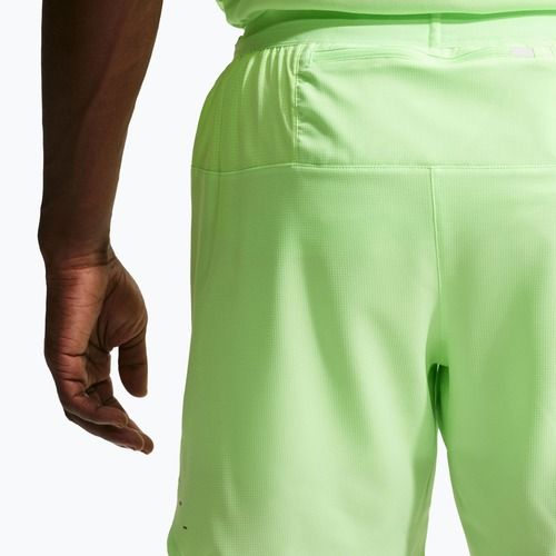 Pantaloncini da running uomo Nike Stride Dri-Fit 2in1 7" lime blast