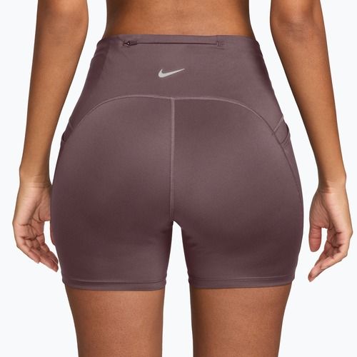 Pantaloncini da running da donna Nike Swift High-Waisted 4" tattoo