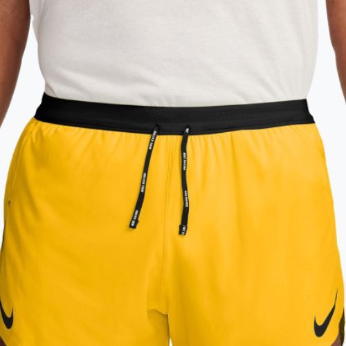 Pantaloncini da corsa uomo Nike AeroSwift Dri-Fit ADV 4" laser orange/black