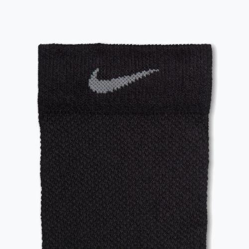 Skarpety Nike Running Lightweight Crew black/dark smoke grey/smoke grey