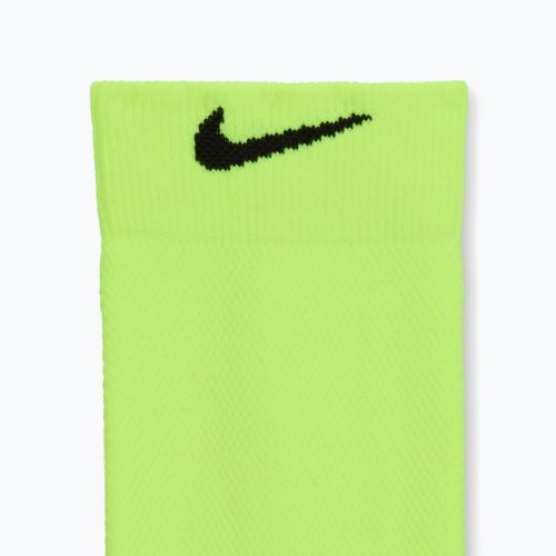 Calzini Nike Running Midweight Crew Volt/Black/Black
