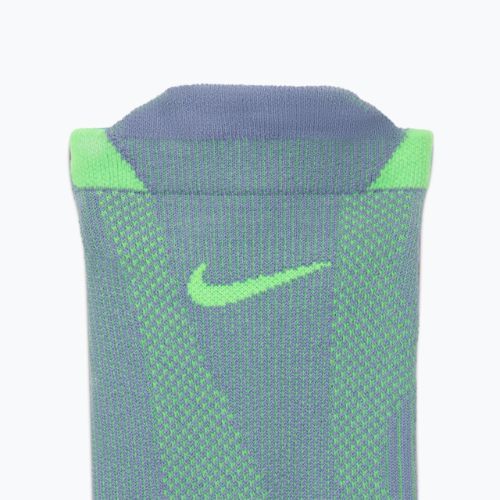 Calzini Nike Running Lightweight No-Show Iron Purple/Voltage Green/Voltage Green