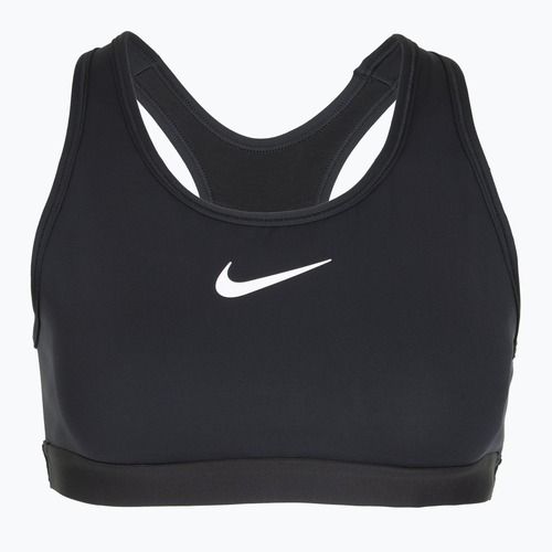 Reggiseno sportivo Nike Swoosh High Support black/iron grey/white