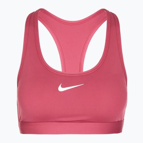 Reggiseno sportivo Nike Swoosh Medium Support sweet beet/white