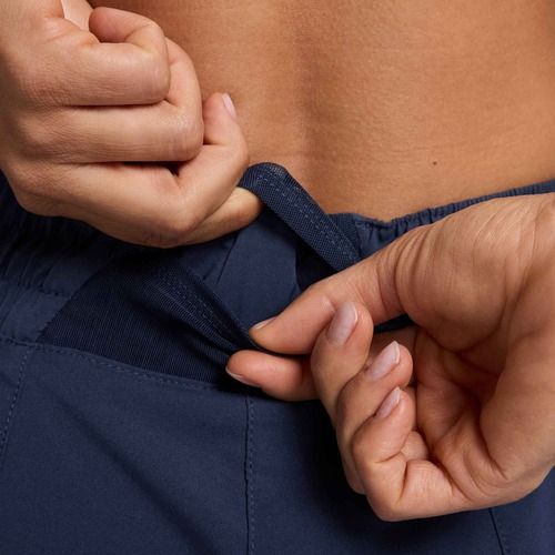 Pantaloncini running donna Nike One Dri-FIT 2IN1 midnight navy/white