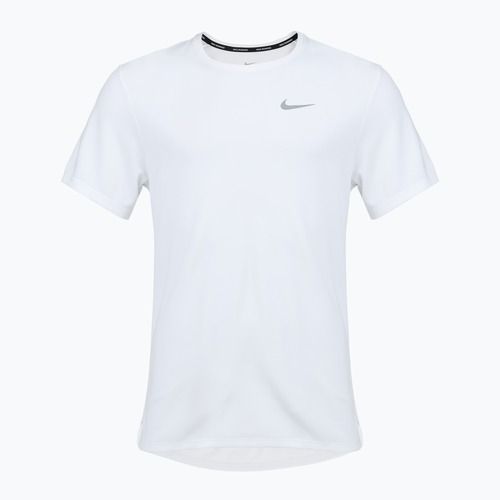 Maglia da running uomo Nike Miler Dri-Fit UV white