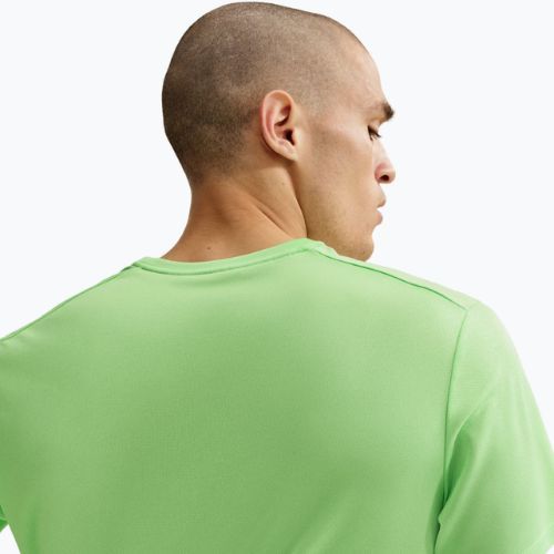 Koszulka do biegania męska Nike Miler Dri-Fit UV lime blast
