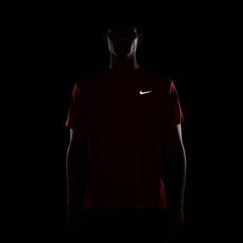 Maglia da corsa uomo Nike Miler Dri-Fit UV light crimson