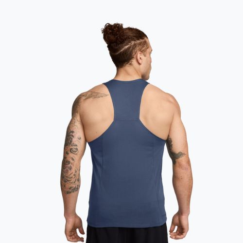 Maglia running uomo Nike Fast Dri-Fit diffused blue