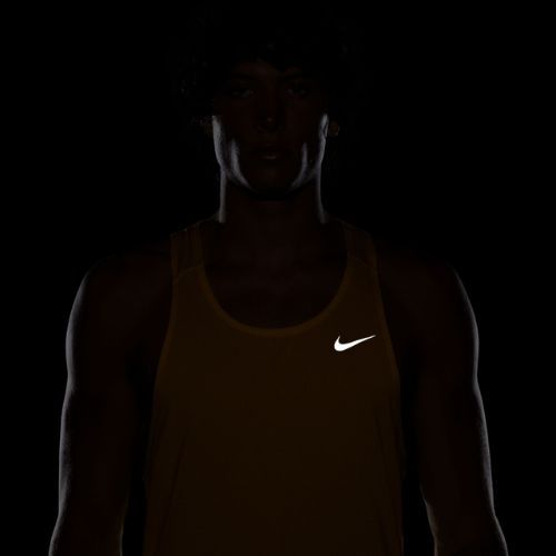 Maglia da running uomo Nike Fast Dri-Fit laser orange