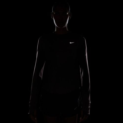 Maglia a maniche lunghe da running donna Nike Swift Dri-Fit UV tattoo