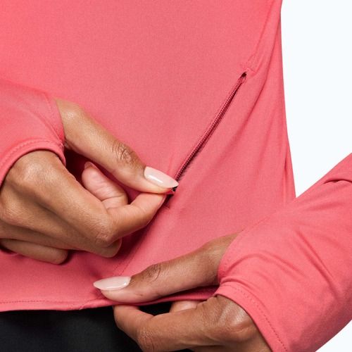 Maglia running donna a maniche lunghe Nike Swift Dri-Fit UV sea coral