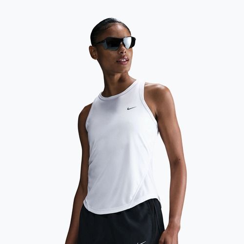 Canotta da running donna Nike Tempo Dri-Fit Tank Top white