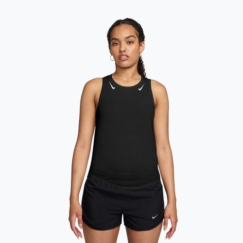 Canotta running donna Nike AeroSwift Dri-Fit ADV Singlet black/white