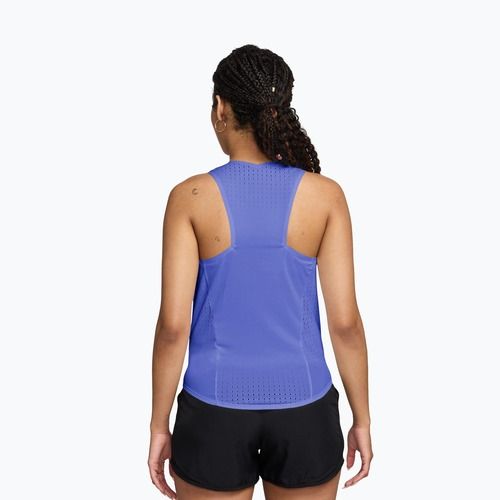 Canotta da running donna Nike AeroSwift Dri-Fit ADV Singlet sapphire/black