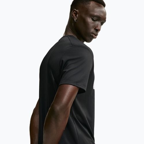 Maglia da running uomo Nike Miler Dri-Fit UV black/white