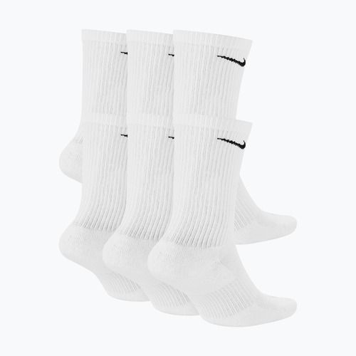 Calzini da uomo Nike Everyday Plus Cushioned Crew 6 pairs white/black