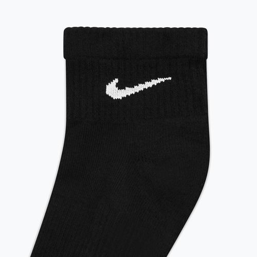 Calzini Nike Everyday Plus Cushioned Ankle 3 paia black/white