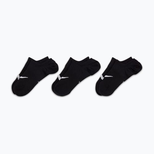Calzini da donna Nike Everyday Plus Lightweight Footie 3 paia black/white